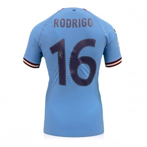 Rodri Signed Manchester City 2022-23 Player Issue Football Shirt