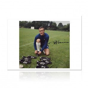 Ron Harris Signed Chelsea Photo: Press Call 1968