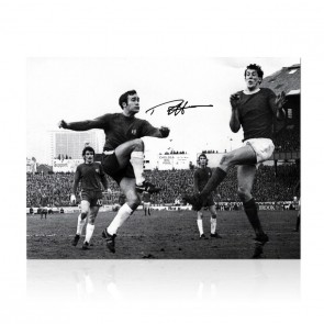 Ron Harris Signed Photo: Chelsea vs Man Utd