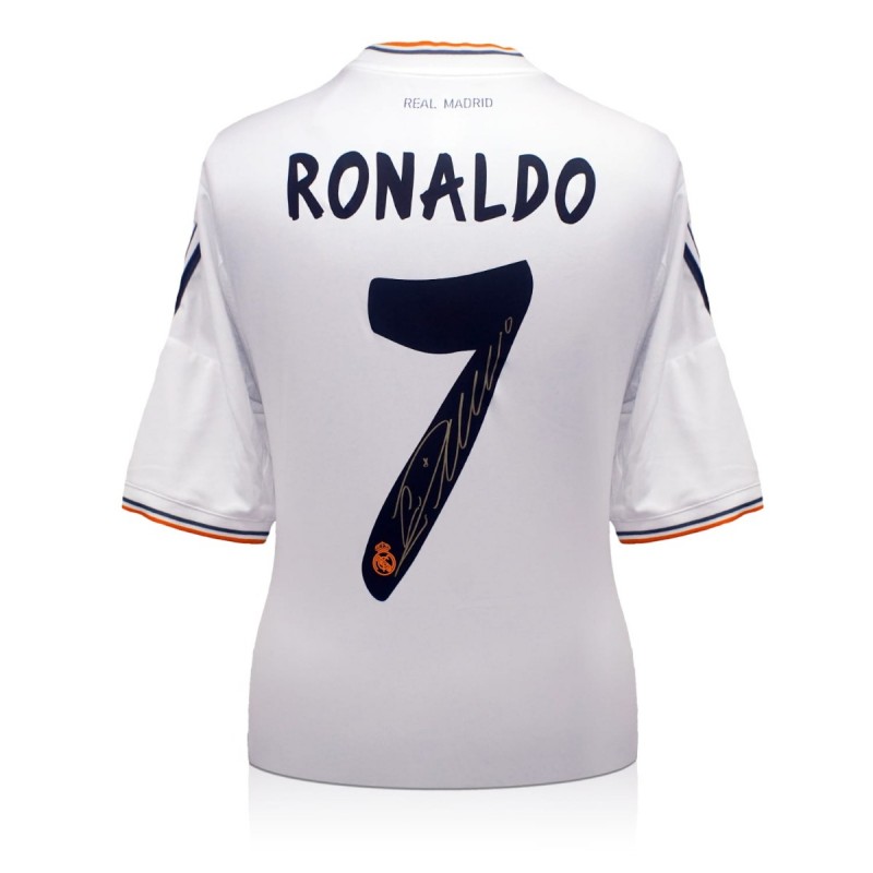 donderdag zal ik doen Oven Cristiano Ronaldo Signed Real Madrid 2013/14 Shirt | Exclusive Memorabilia