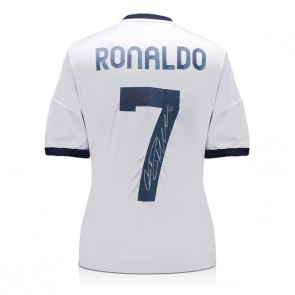 Cristiano Ronaldo Signed Real Madrid 2012-13 Football Shirt