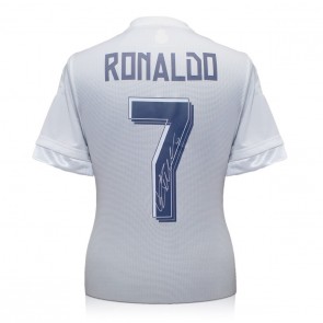 Cristiano Ronaldo Signed Real Madrid 2015-16 Football Shirt