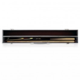 Ronnie O'Sullivan Signed Snooker Cue (Gold). Display Case