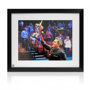 Ronnie O'Sullivan Signed Snooker Photo: 2020 World Champion. Framed