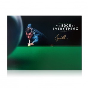 Ronnie O'Sullivan Signed Snooker Poster: The Edge of Everything 