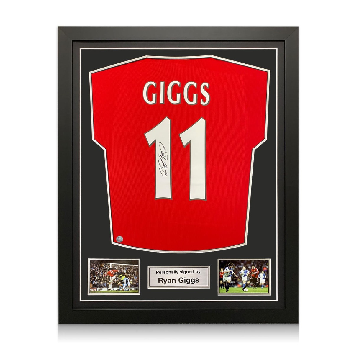RYAN GIGGS  MANCHESTER UNITED 16x12 SIGNED MONTAGE GREAT ITEM With Coa For £30 