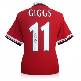Ryan Giggs Signed Manchester United 1998 Football Shirt