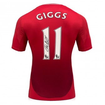Ryan Giggs Signed Manchester United 2024-25 Football Shirt