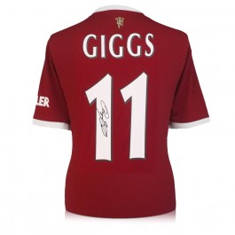 Ryan Giggs Signed Manchester United 2021-22 Football Shirt