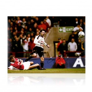 Ryan Giggs Manchester United Signed Photo: FA Cup Semi-Final Wonder Goal
