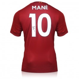 Sadio Mane Signed Liverpool 2019-20 Football Shirt