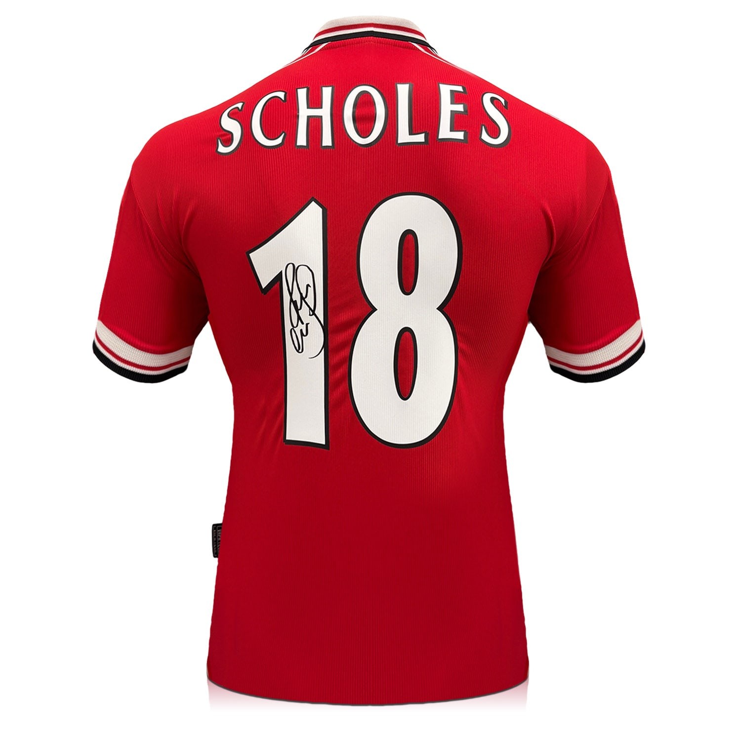 Paul Scholes Signed Original Manchester United 1998-00 Football Shirt