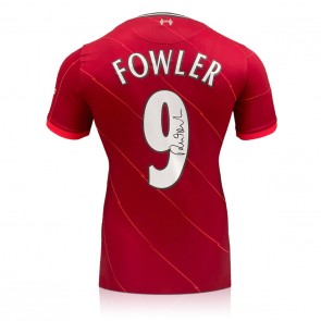 Robbie Fowler Signed Liverpool 2021-22 Football Shirt