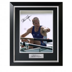 Sir Steve Redgrave Signed Photo: Five Time Olympic Champion