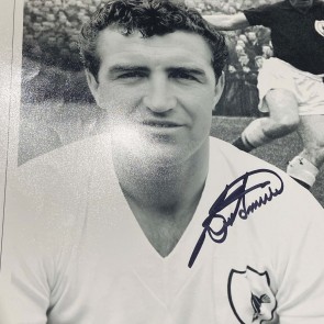 Bobby Smith Signed Tottenham Hotspur Photo. Damaged A