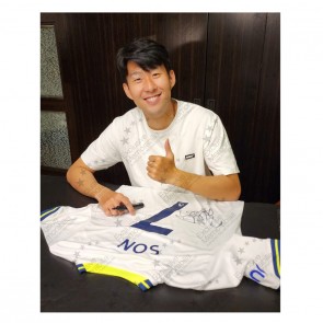 Son Heung-min Signed Tottenham Hotspur 2022-23 Football Shirt