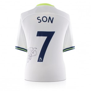 Son Heung-min Signed Tottenham Hotspur 2022-23 Football Shirt