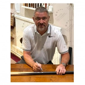  Stephen Hendry Signed Snooker Cue
