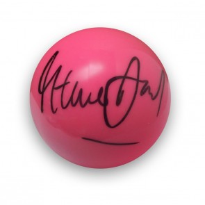  Steve Davis Signed Pink Snooker Ball 