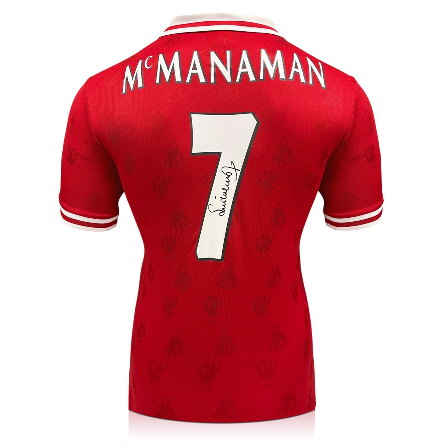 Steve McManaman Signed Liverpool 1996-98 Home Football Shirt