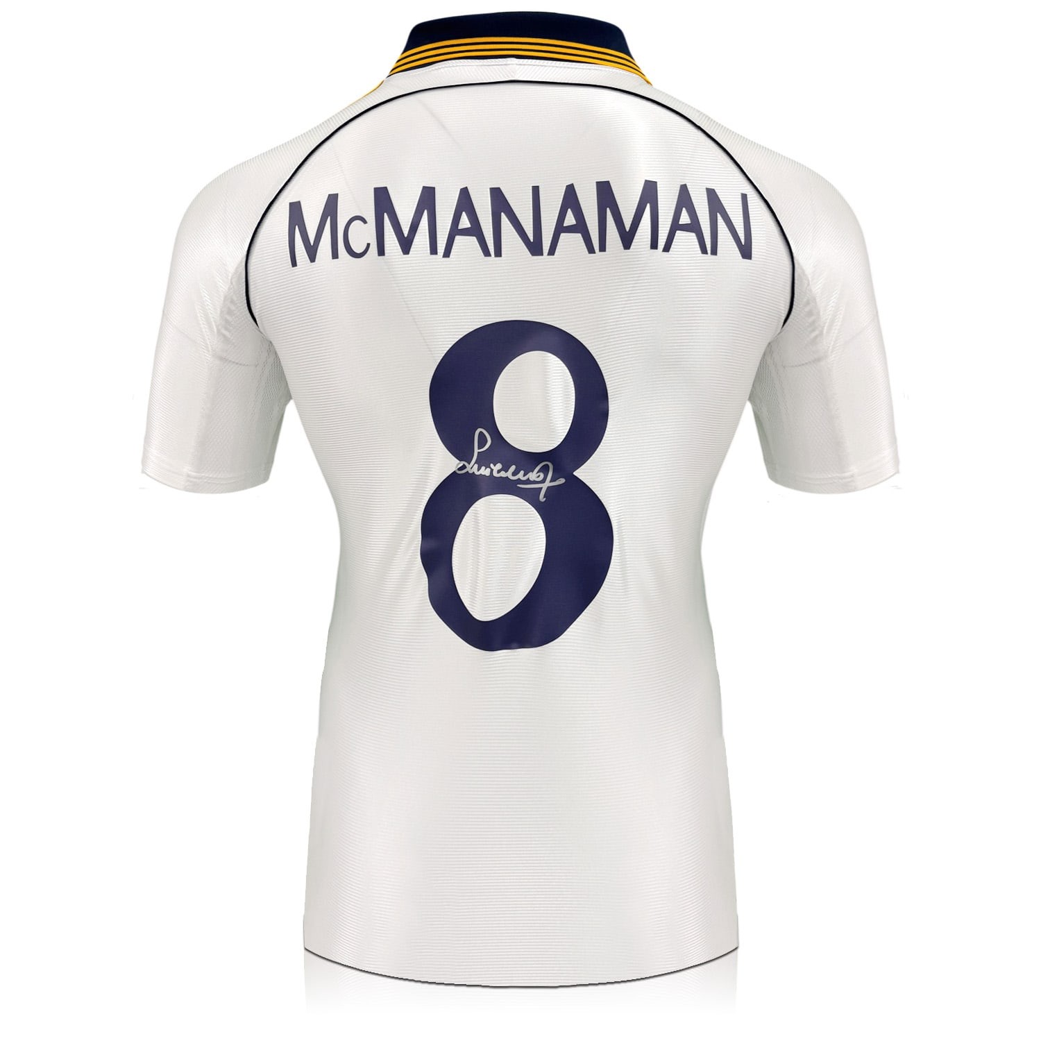 Steve McManaman Signed Real Madrid 1999-2000 Home Football Shirt
