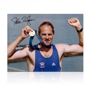 Sir Steve Redgrave Signed Photo: Sydney Gold Medal