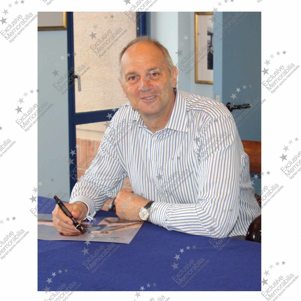 Steve Redgrave Signed Olympics Rowing Photo: Sydney Gold Medal. Deluxe Frame