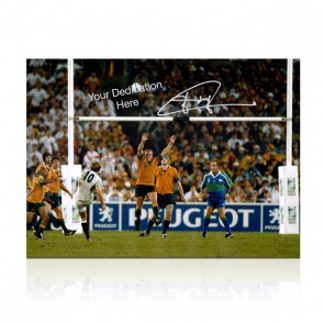 Pre-Order Dedicated Jonny Wilkinson 2003 Rugby World Cup Photo