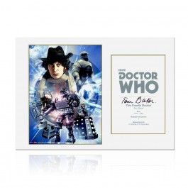 Tom Baker Dr Who Signed Poster