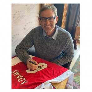 Tony Adams Signed Arsenal 2021-22 Football Shirt. Standard Frame