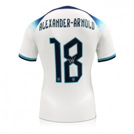 Trent Alexander-Arnold Signed England 2022 Football Shirt