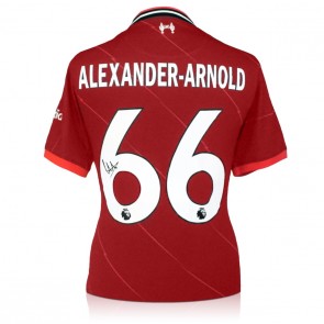 Trent Alexander-Arnold Signed Liverpool 2021-22 Football Shirt