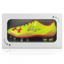 Trent Alexander- Arnold Signed Football Boot: Yellow And Red. Gift Box