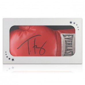  Tyson Fury Signed Boxing Glove. In Gift Box