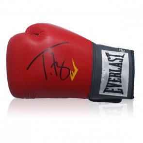 Tyson Fury Signed Boxing Glove: Red