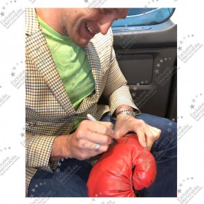 Tyson Fury Signed Red Boxing Glove
