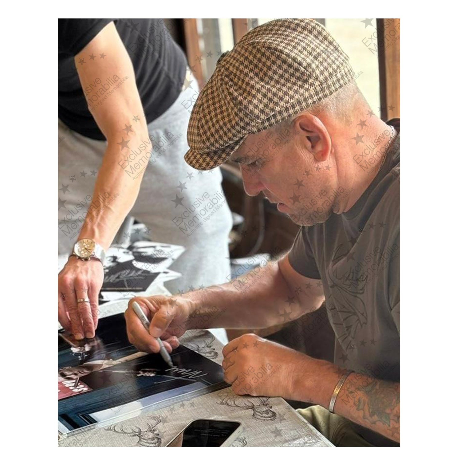 Vinnie Jones Signed Lock, Stock & Two Smoking Barrels Photo: Big Chris