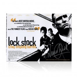 Vinnie Jones Signed Lock, Stock & Two Smoking Barrels Film Poster