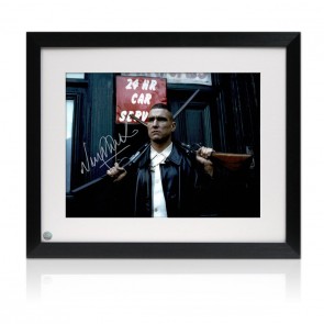 Vinnie Jones Signed Lock Stock And Two Smoking Barrels Photo: Big Chris. Framed