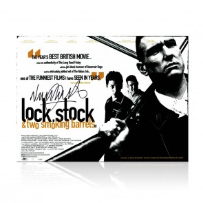 Vinnie Jones Signed Lock, Stock And Two Smoking Barrels Film Poster