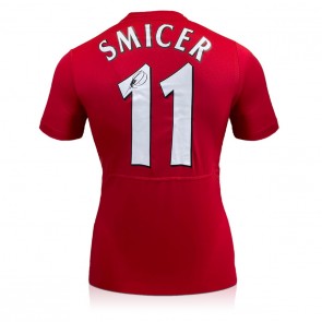 Vladimir Smicer Signed Liverpool 2005 Football Shirt