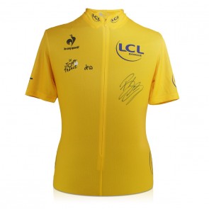 Bradley Wiggins Signed Tour De France 2012 Jersey 