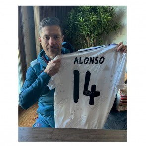 Xabi Alonso Signed Real Madrid 2022-23 Football Shirt
