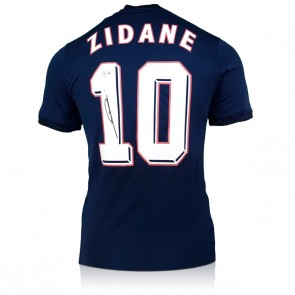 Zinedine Zidane Signed France 2022-23 Football Shirt 