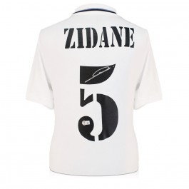 Zinedine Zidane Signed Real Madrid 2022-23 Home Football Shirt