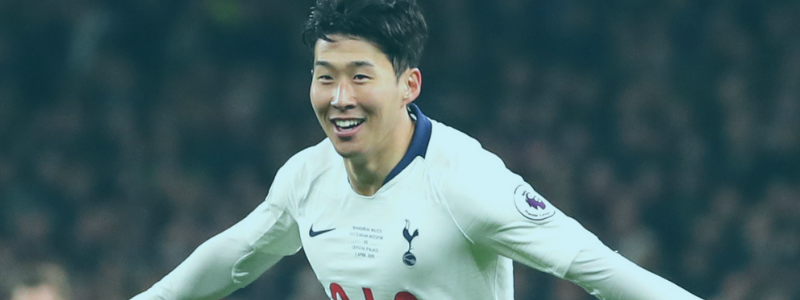 firmastella Framed Son Heung-min Signed Shirt - Tottenham Hotspur Autograph