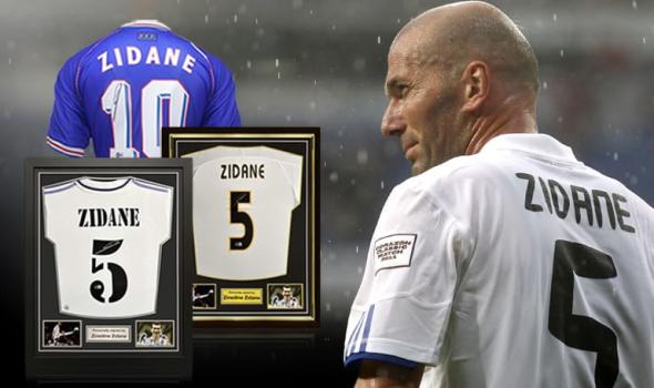 ZIDANE Memorabilia x2