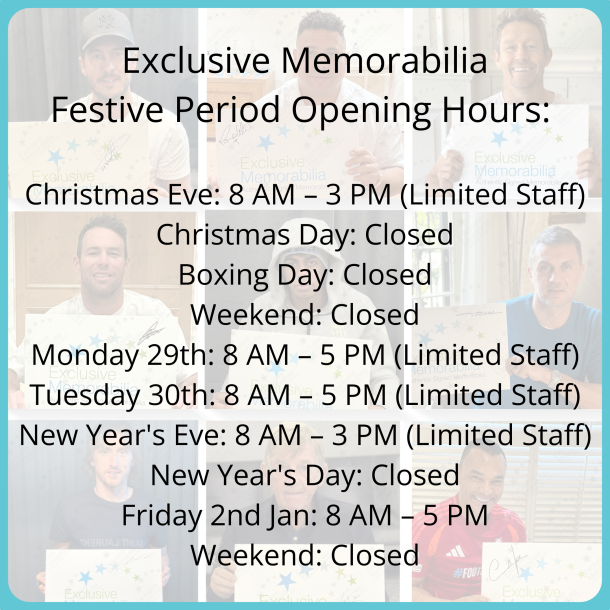 Christmas & New Years Opening Hours 