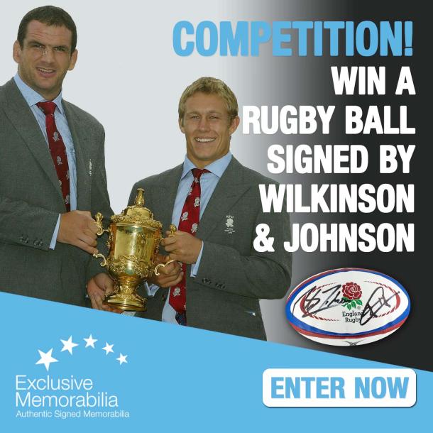Win a signed England Rugby ball! 