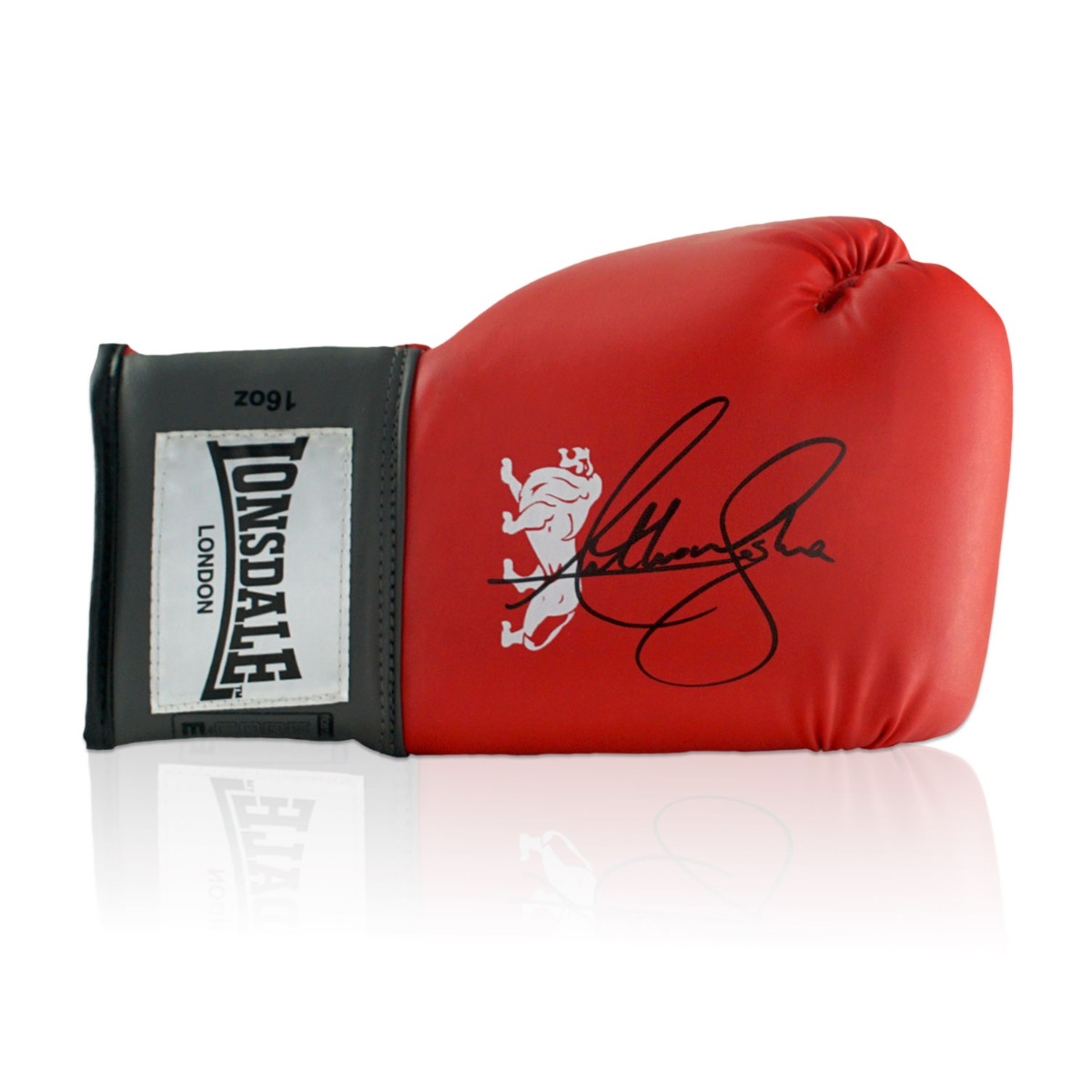 Anthony Joshua signed boxing glove